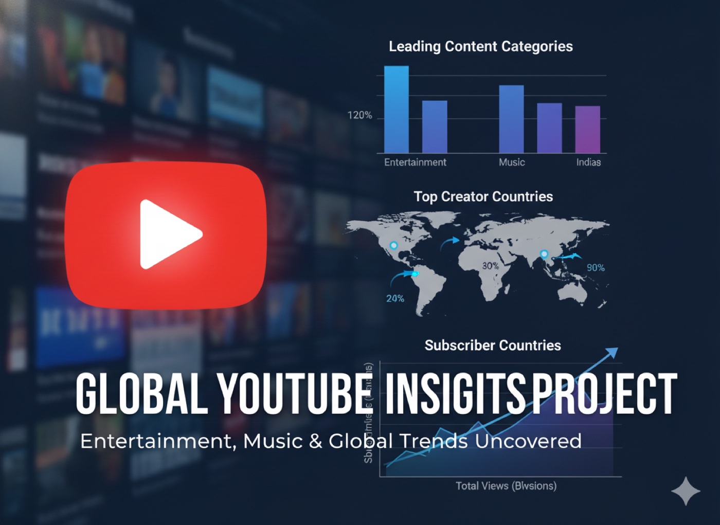 Global YouTube Statistics 2023 Analysis